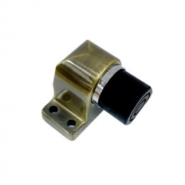 Упор дверной напольный усиленный, бронза