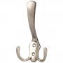 Крючок 3-х рожковый (матовый никель)