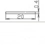 Кромка меламиновая МКР-19 (с клеем) ,белая Кромка меламиновая МКР-19 (с клеем) ,белая