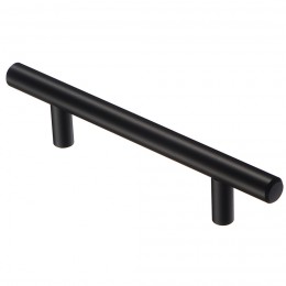 Ручка-рейлинговая 128 мм (черная)