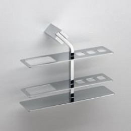 Держатель зубных щеток к стене на 3 с ЗП