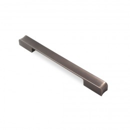 Ручка-скоба, 160 (192) мм, атласное серебро 